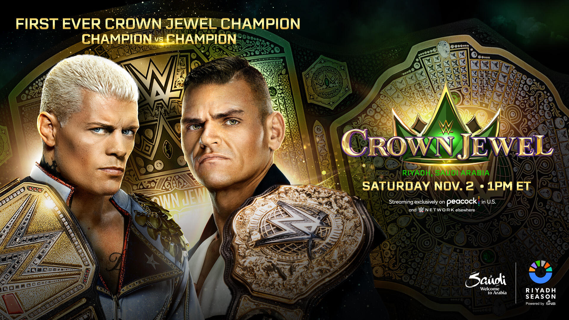 WWE CROWN JEWEL 2024